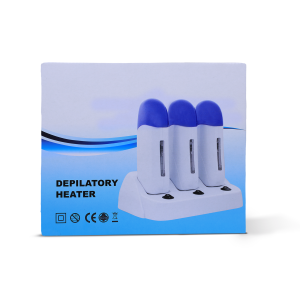 Depilatory Wax Heater Triple Cartridge with Base