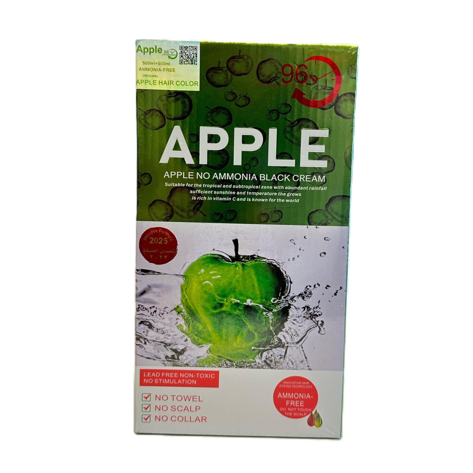 APPLE No Ammonia Black Cream 96H (NG-2025)
