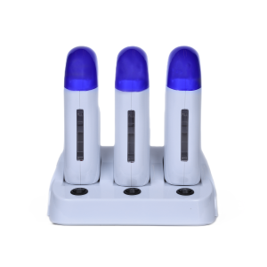 Depilatory Wax Heater Triple Cartridge with Base