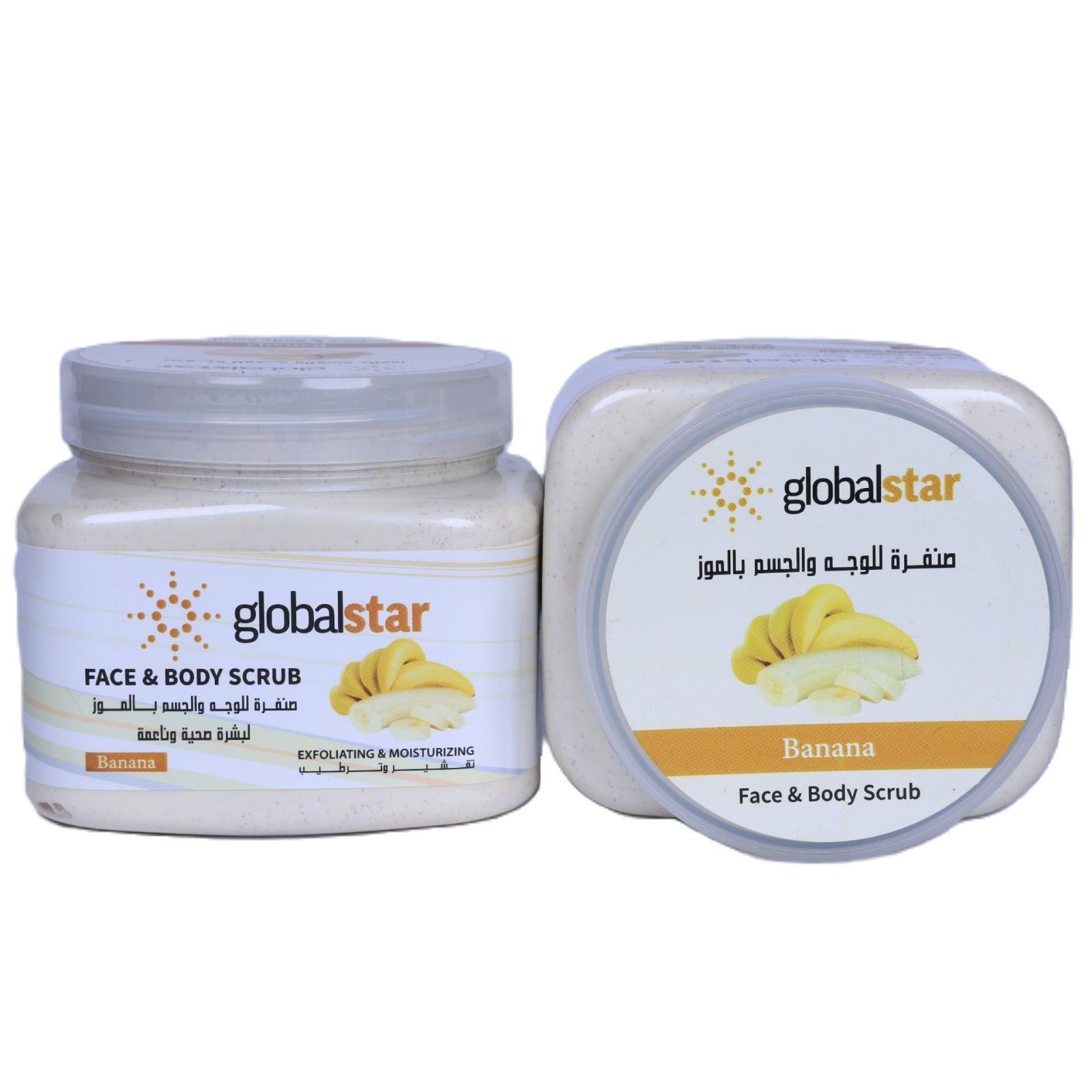 Globalstar Face & Body Scrub Banana 500ml