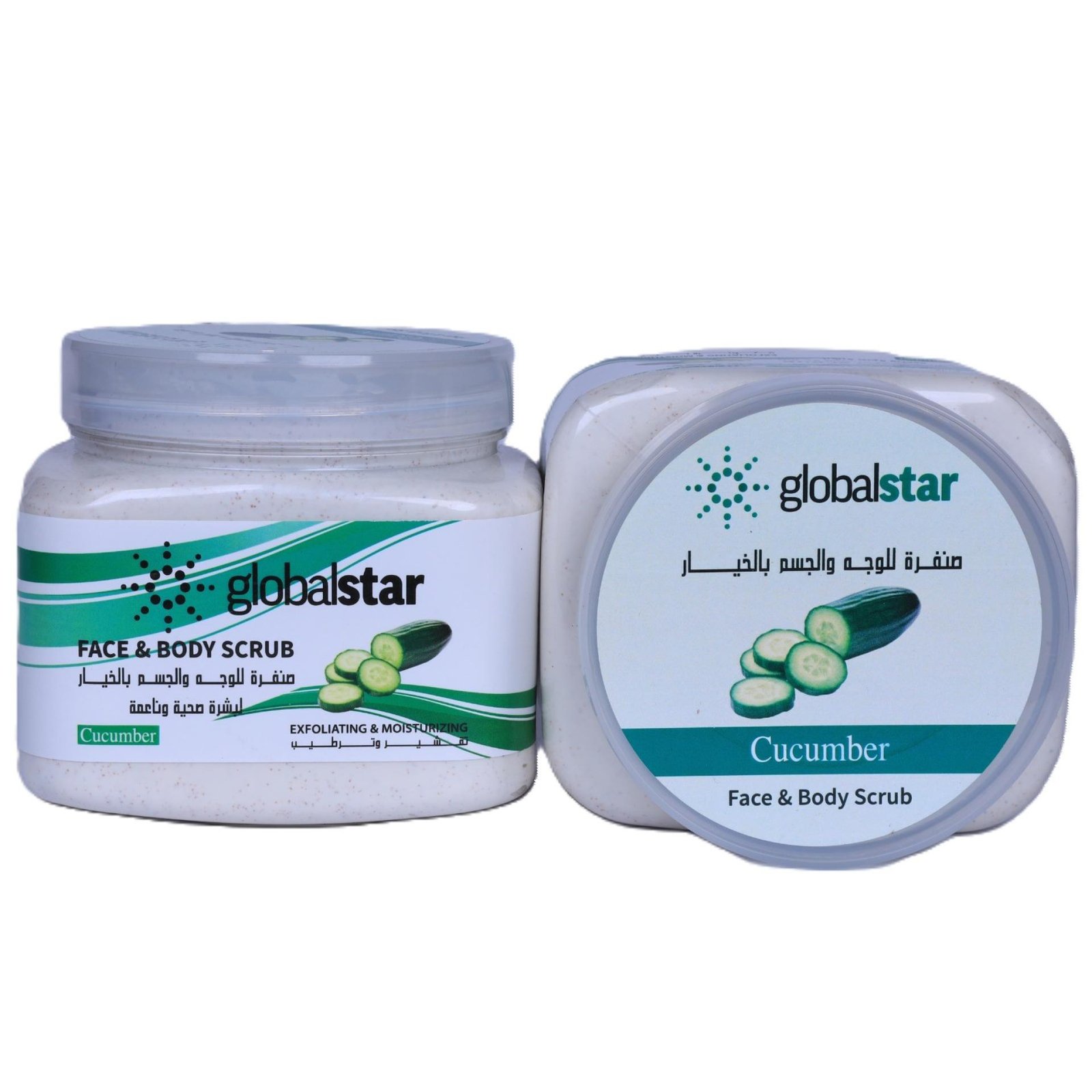 Globalstar Face & Body Scrub Cucumber 500ml