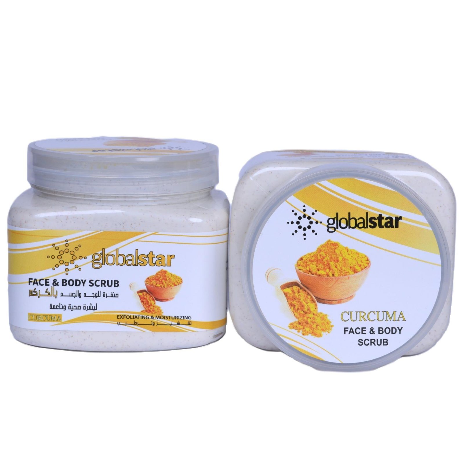 Globalstar Face & Body Scrub Curcuma 500ml