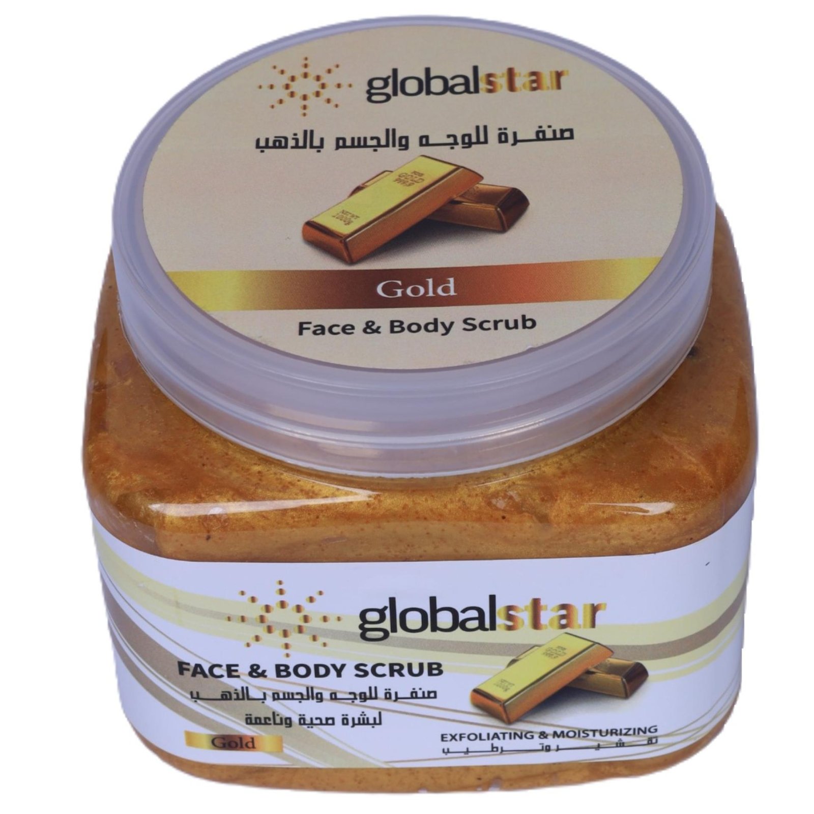 Globalstar Face & Body Scrub Gold 500ml