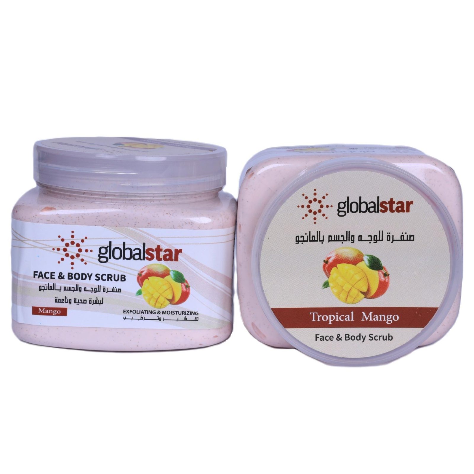 Globalstar Face & Body Scrub Tropical Mango 500ml