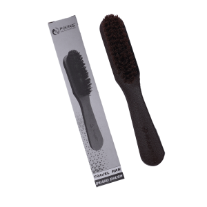 FIXINS Travel Man Beard Brush Brown