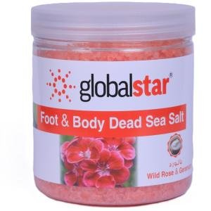 Globalstar Foot & Body Dead Sea Salt Wild Rose & Geranium 1kg