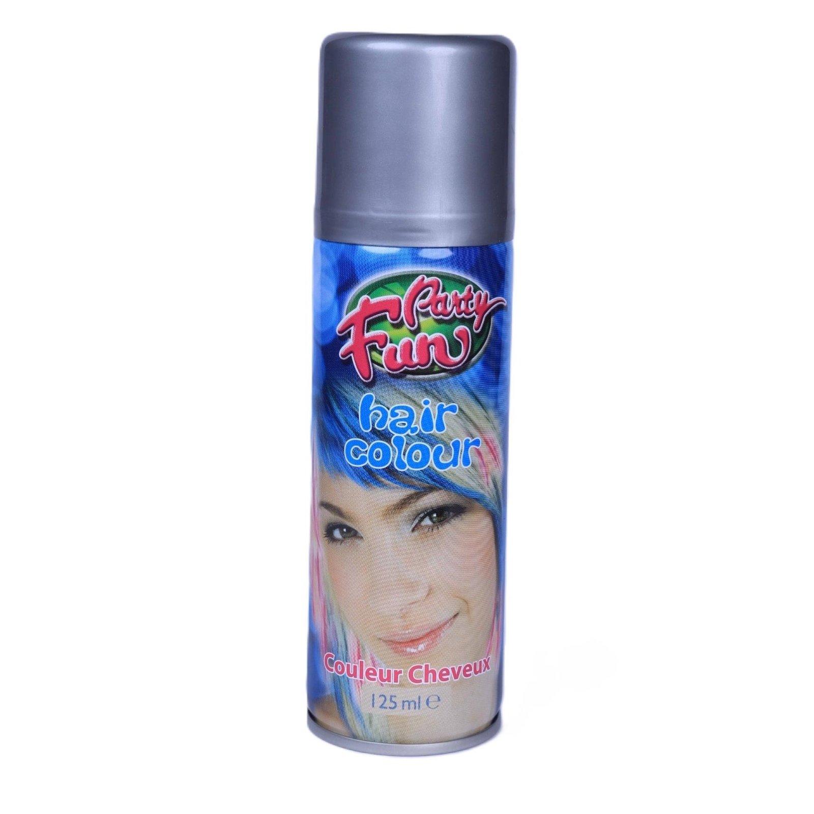 Temporary Hair Colour Spray Silver 125ml