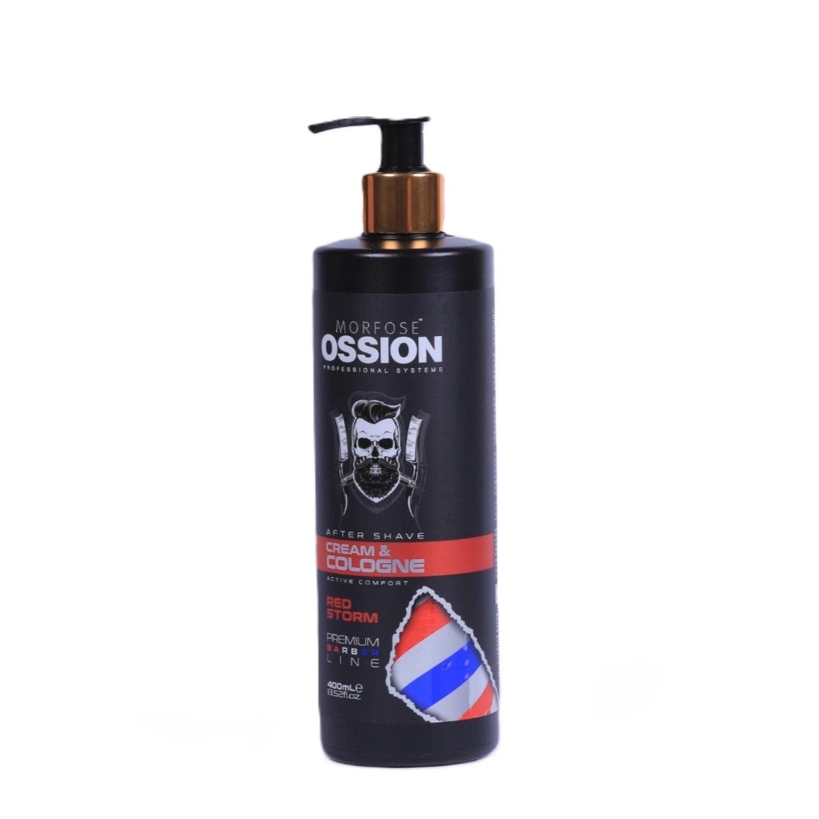 MORFOSE OSSION After Shave Cream & Cologne Red Strom 400ml