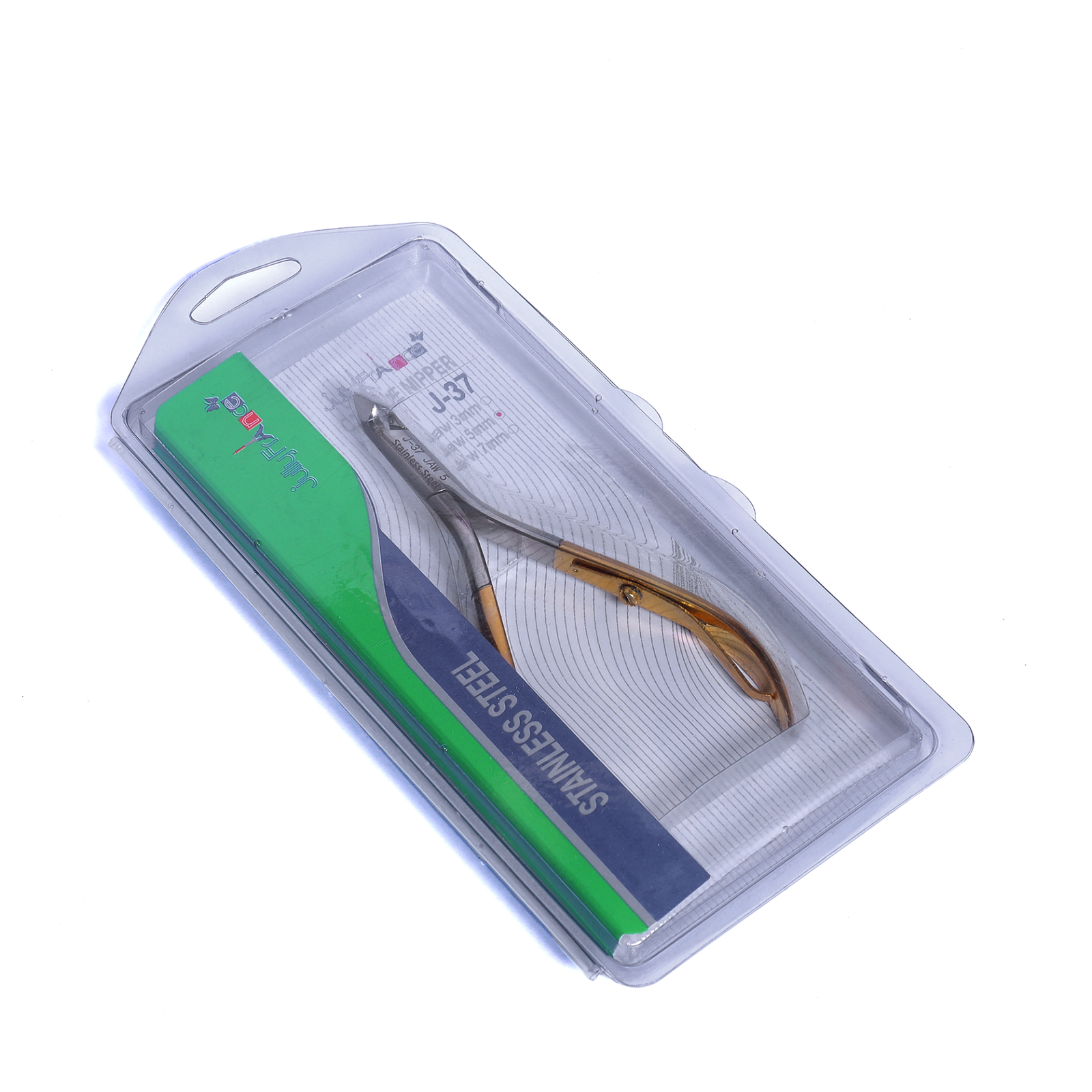 JullyFrance Stainless Steel Cuticle Nipper 5mm J-37