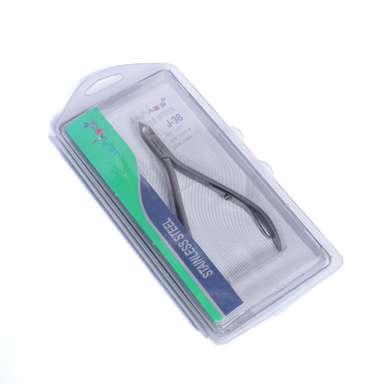 JullyFrance Stainless Steel Cuticle Nipper 5mm J-38