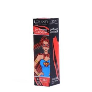LORENTI Tokyo & Seoul Semi Permanent Hair Color Hot Red 250ml