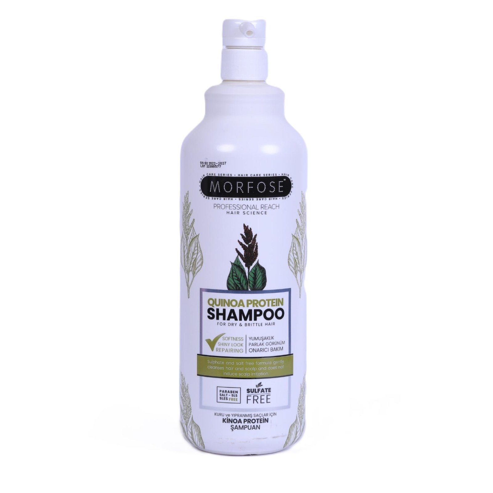 MORFOSE QUINOA PROTEIN Shampoo 1000ml