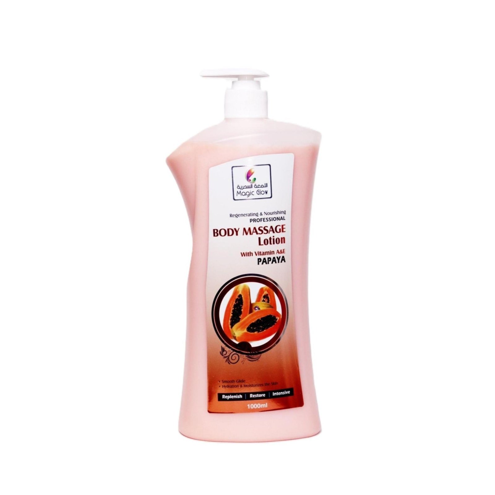 Magic Glow Body Massage Lotion 1L PAPAYA