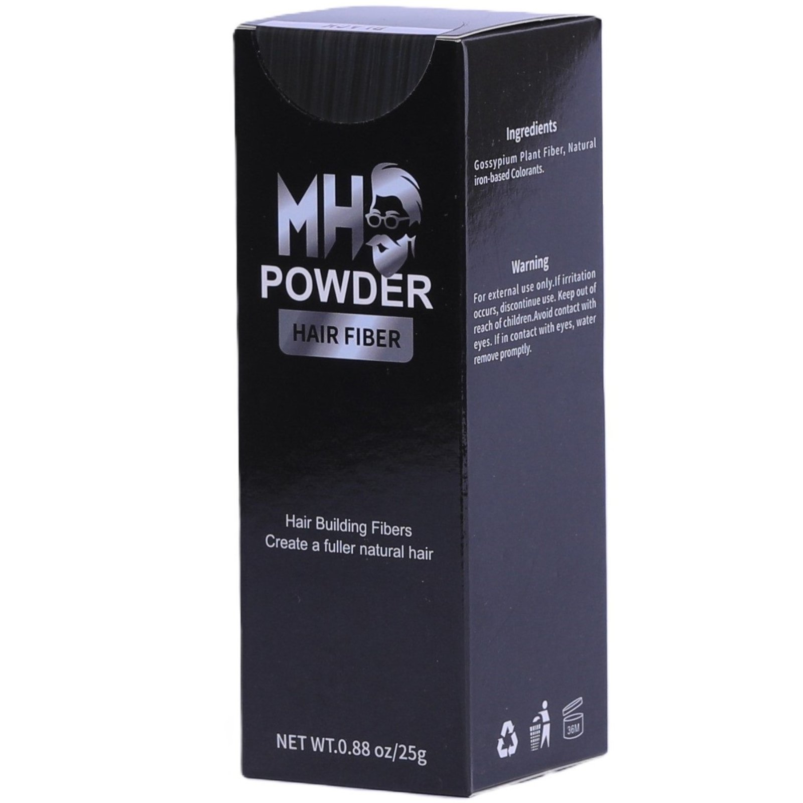 MH Hair Fiber Powder Dark Brown 25g