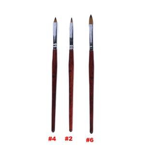 ELITE Wooden Nail Art Brush #2