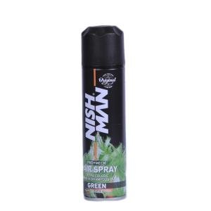 NISH MAN Temporary Hair Color Spray Green 150ml