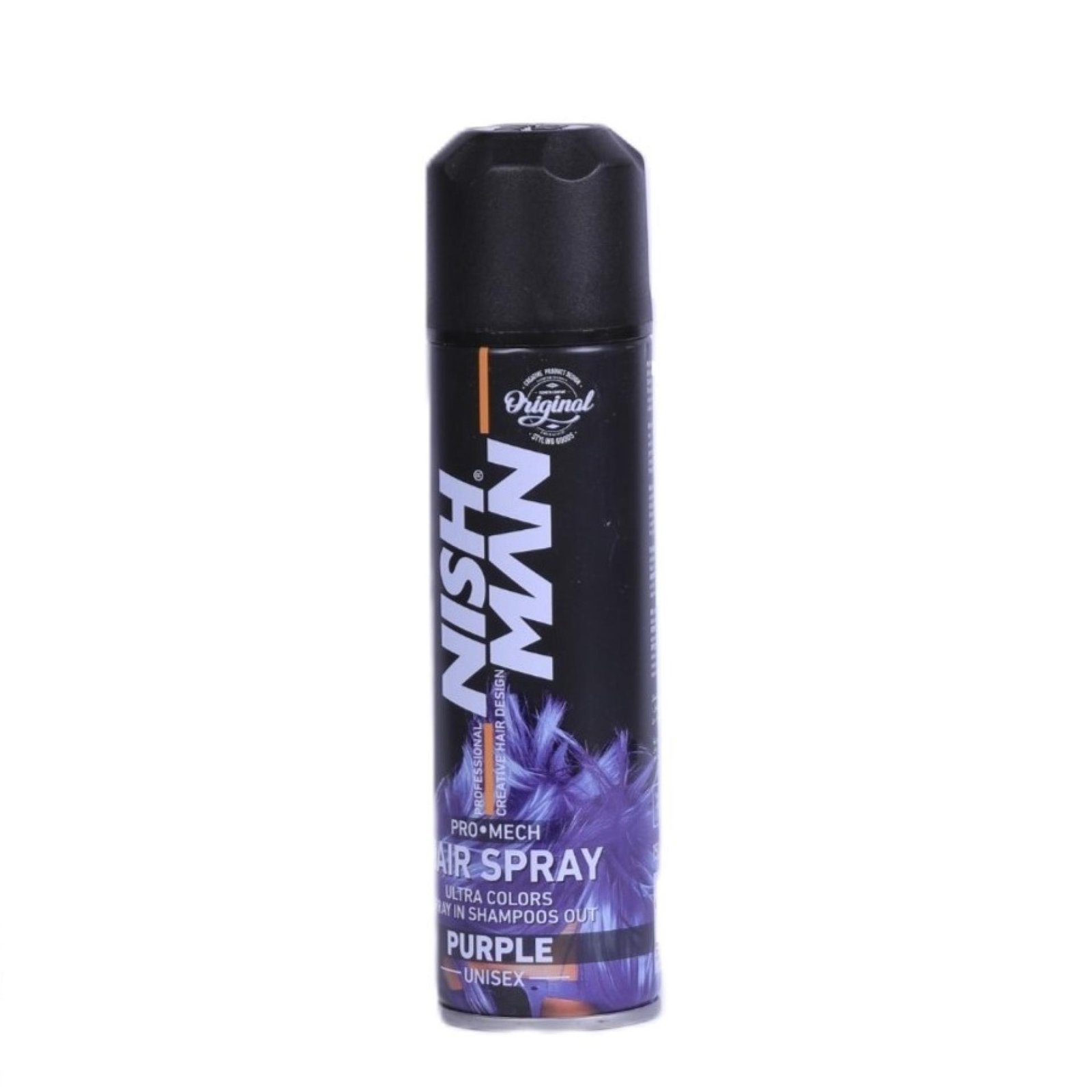 NISH MAN Temporary Hair Color Spray Purple 150ml