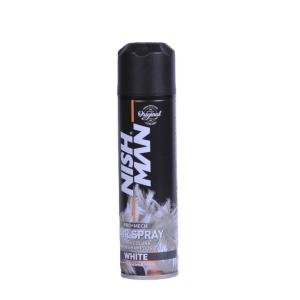 NISH MAN Temporary Hair Color Spray White 150ml
