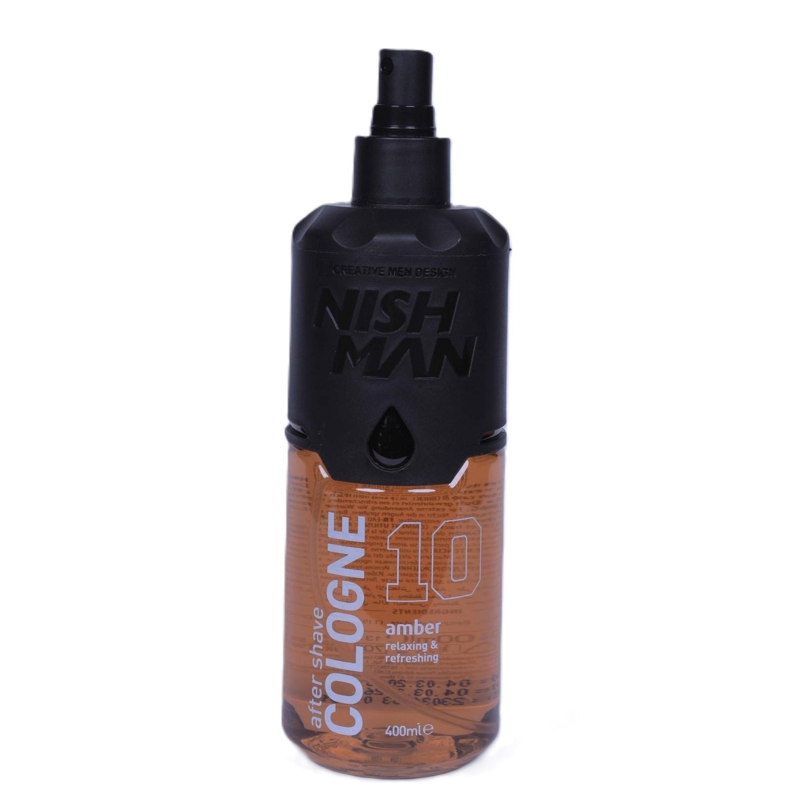 NISH MAN After Shave Cologne AMBER 400ml