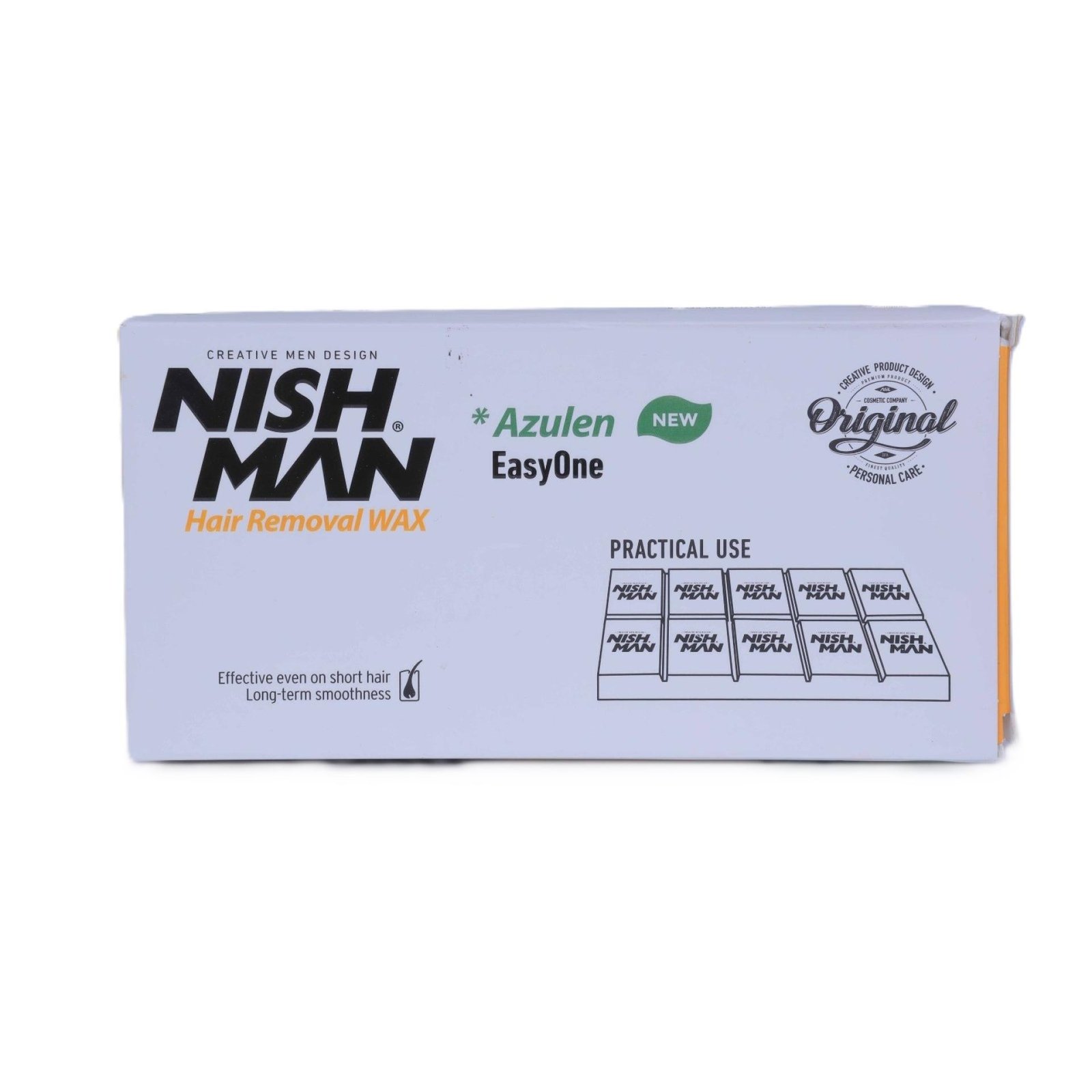 NISH MAN Hair Removal Wax AZULEN 500g