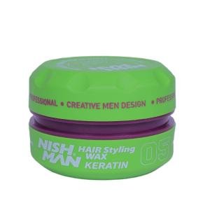 NISH MAN Hair Styling Wax KERATIN 150ml