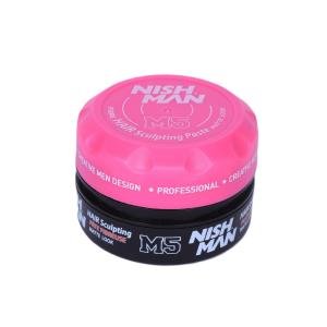 NISH MAN Hair Sculpting Fiber Paste MATTE LOOK 100ml - M5