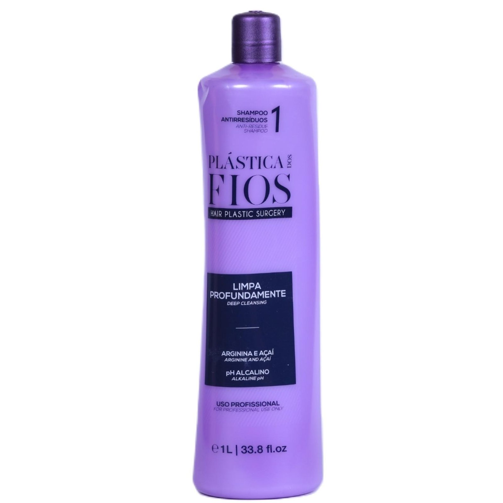 Cadiveu Professional Plastica dos Fios Hair Plastic Surgery Anti Residue Shampoo Step1 1000ml