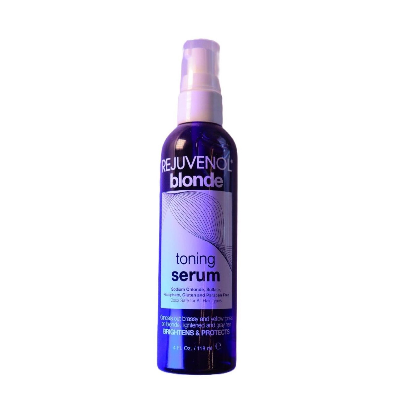 REJUVENOL BLONDE Toning Serum 4oz