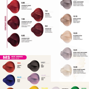 MORFOSE 10 Hair Color Cream with Argan Oil 6.65-Contrast Ruby 100ml
