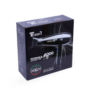 TE Formula 6000 Hair Dryer Black up to 2500W