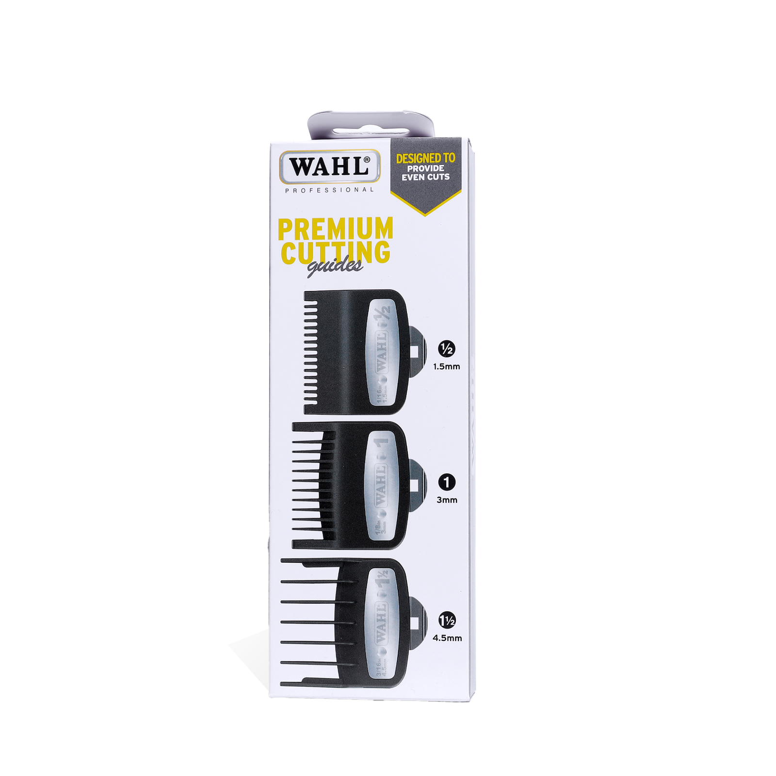 WAHL Professional Premium Cutting Guides (0.5,1,1.5) Set