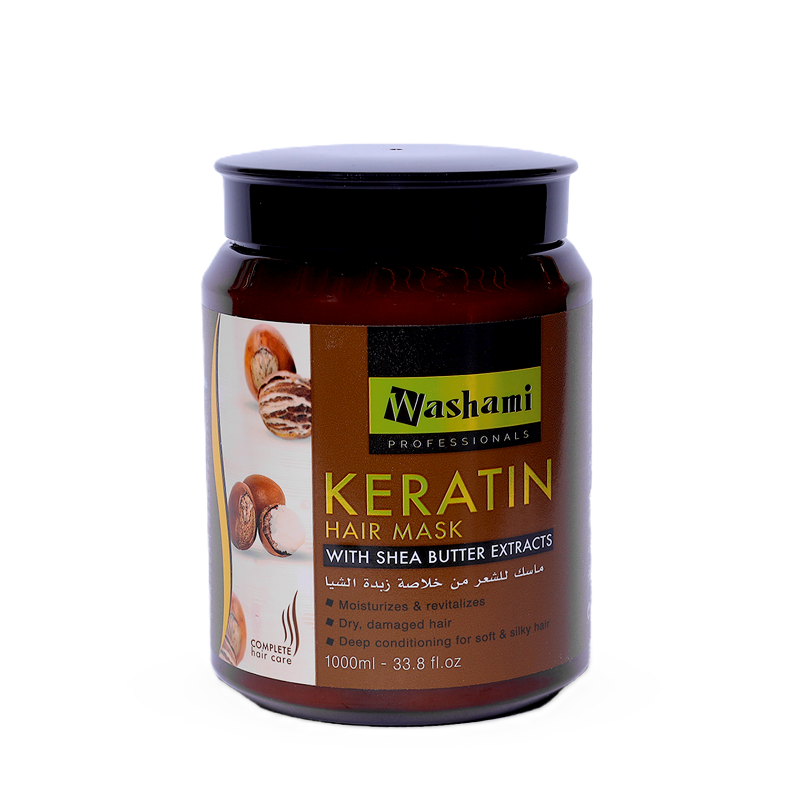 Washami Keratin Hair Mask with SHEA BUTER extracts 1000ml